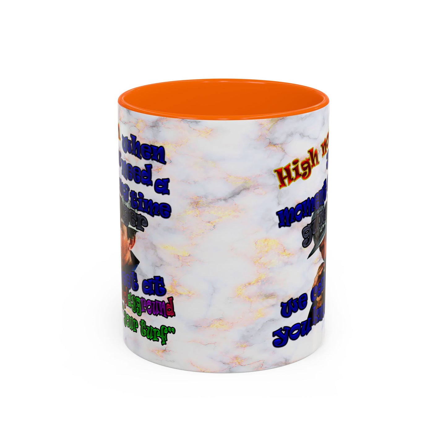 high noon - Accent Mug (white marble)