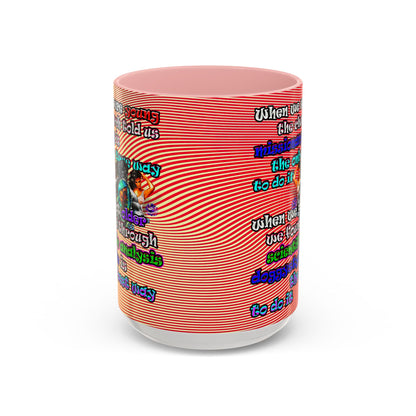 doggystyle - Accent Mug (yellow-orange wave)