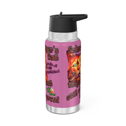schrodinger's cat - Gator Tumbler, 32oz (light pink)