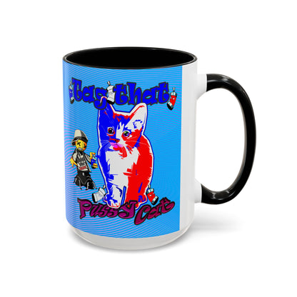 tag that - Accent Mug (light blue-purple wave)