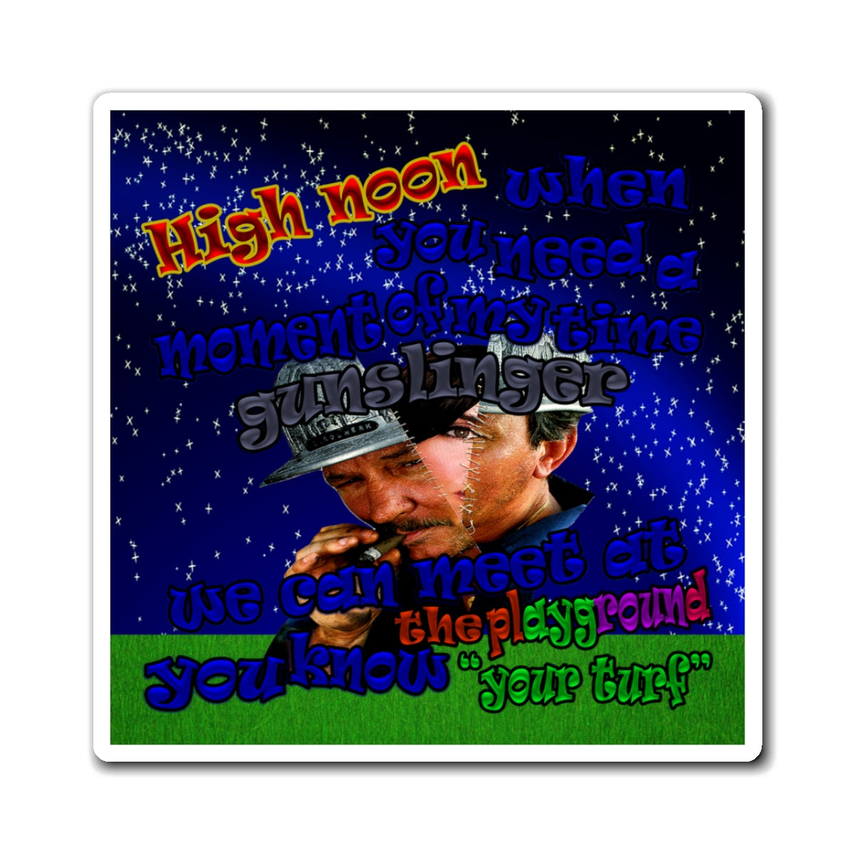 high noon - Magnets - ('snoops' background)