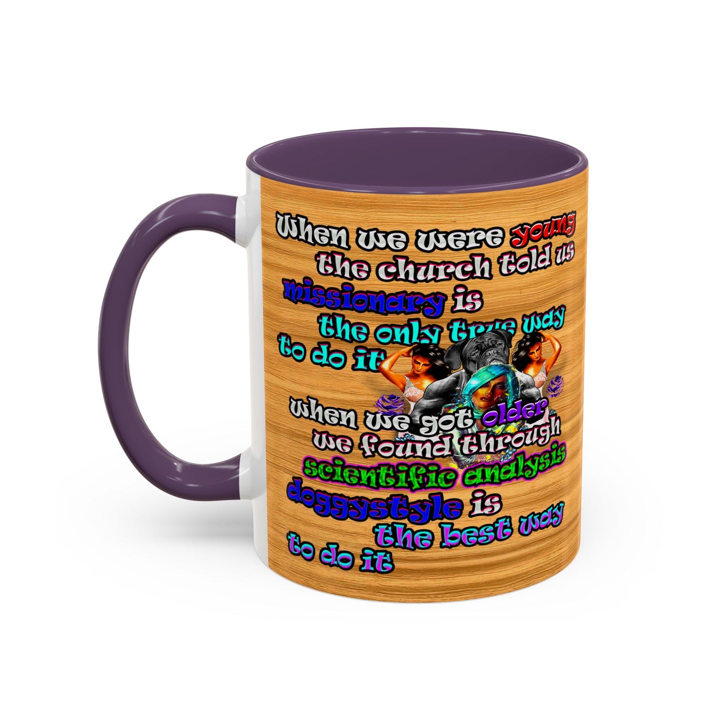 doggystyle - Accent Mug (butterscotch wood finish)