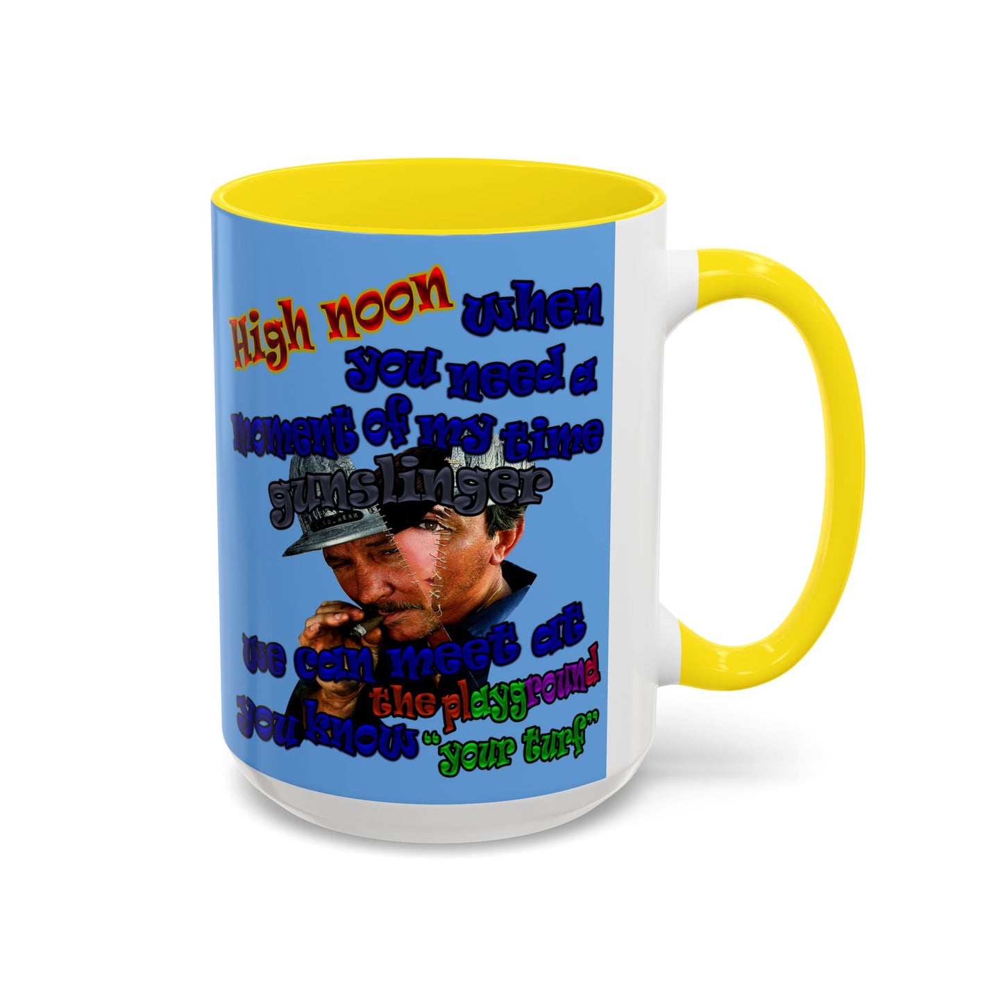 high noon - Accent Mug (light blue)