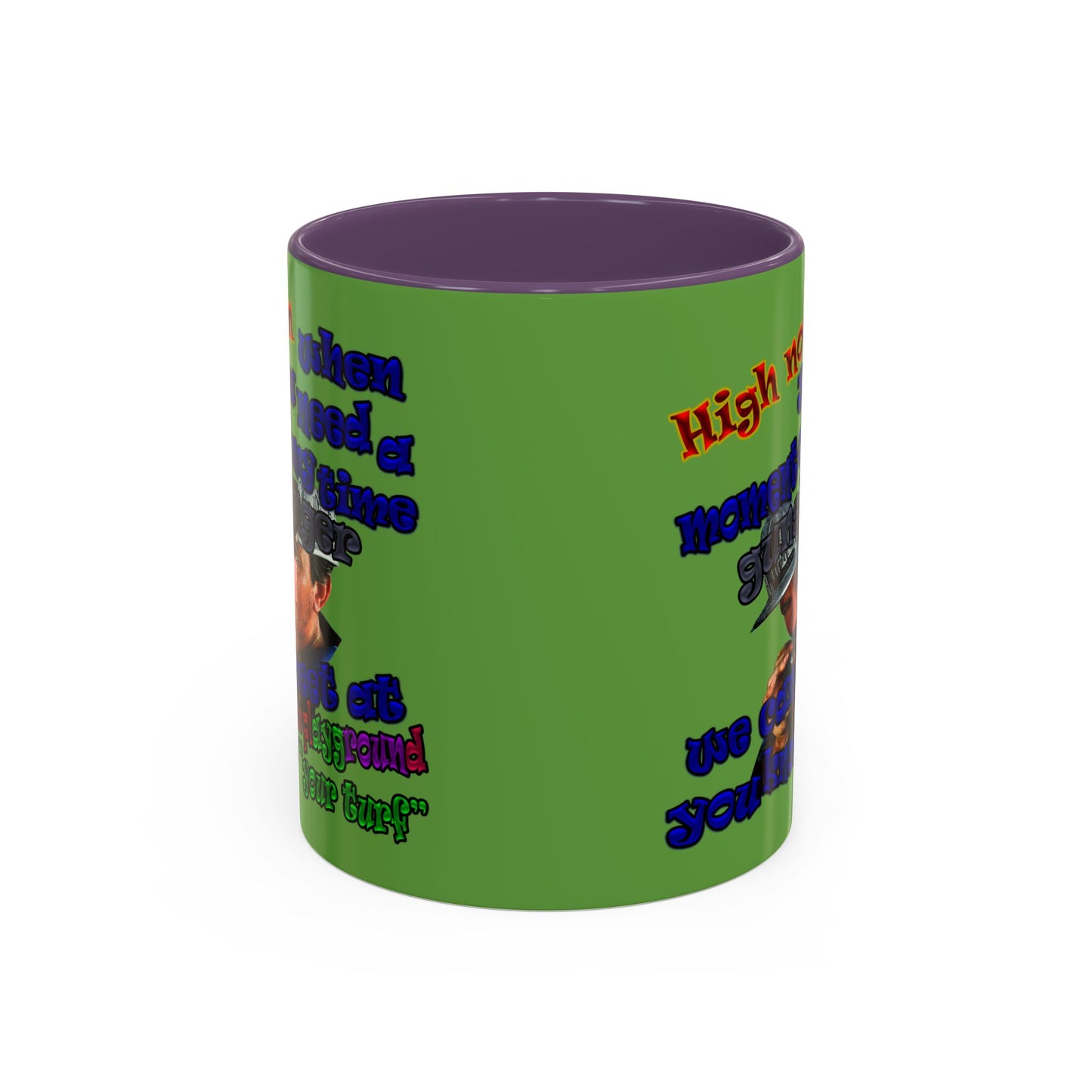 high noon - Accent Mug (green)