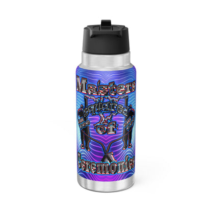 em cee squared - Gator Tumbler, 32oz (purple wave)
