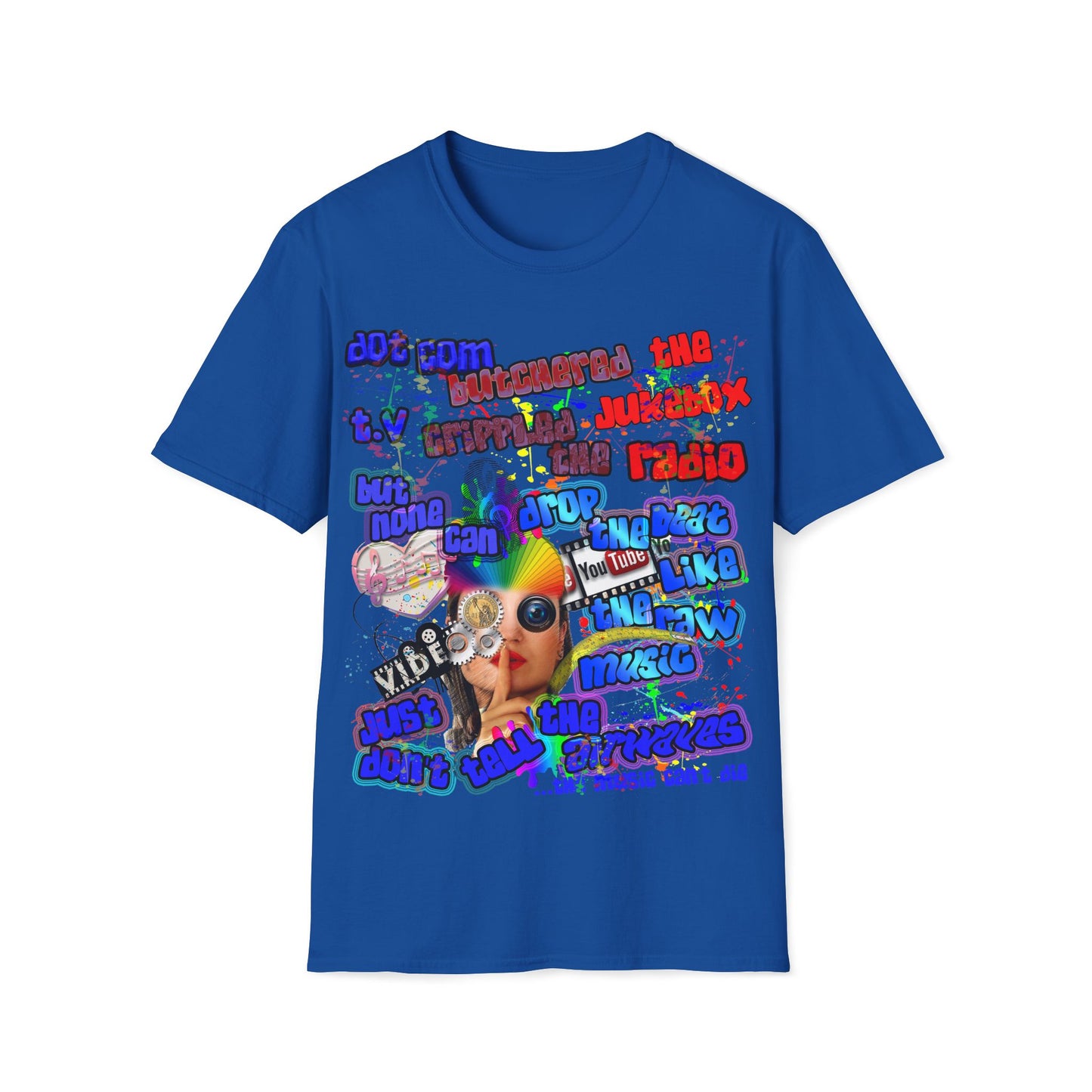drop the beat - Unisex Softstyle T-Shirt