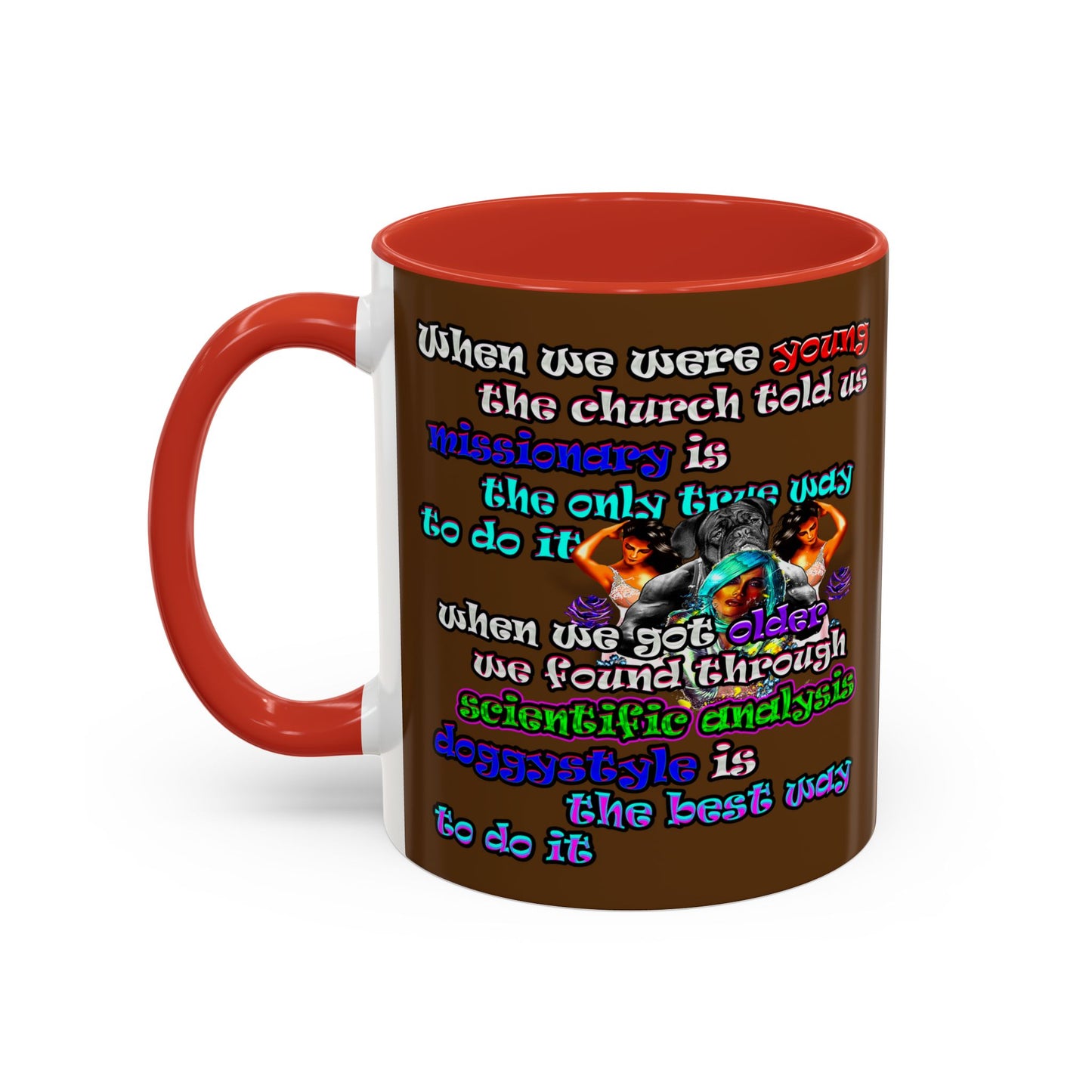 doggystyle - Accent Mug (brown)