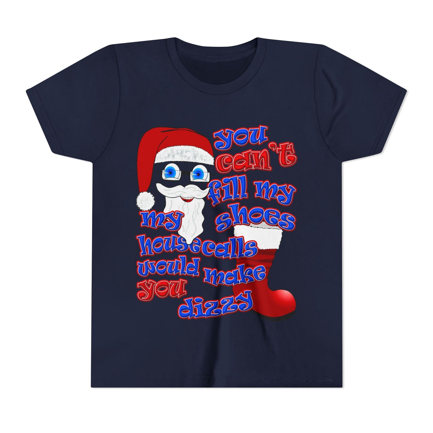 santa's shoes - Youth Short Sleeve Tee