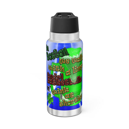 celtics logo - Gator Tumbler, 32oz  (blue-white wave)
