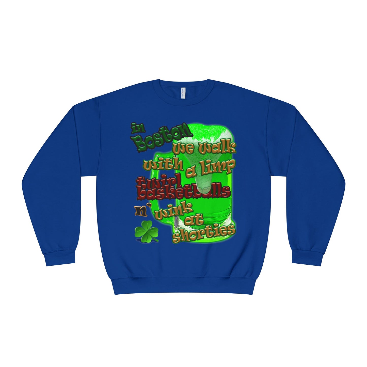 celtics logo - Unisex NuBlend® Crewneck Sweatshirt