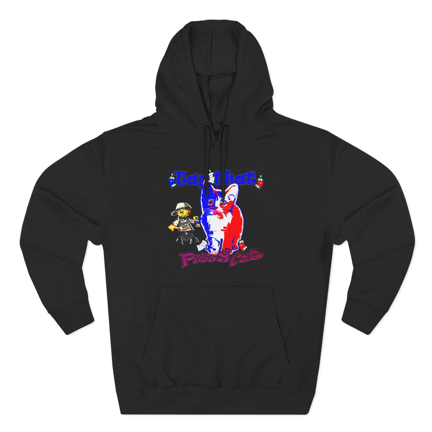 tag that - Three-Panel Fleece Hoodie