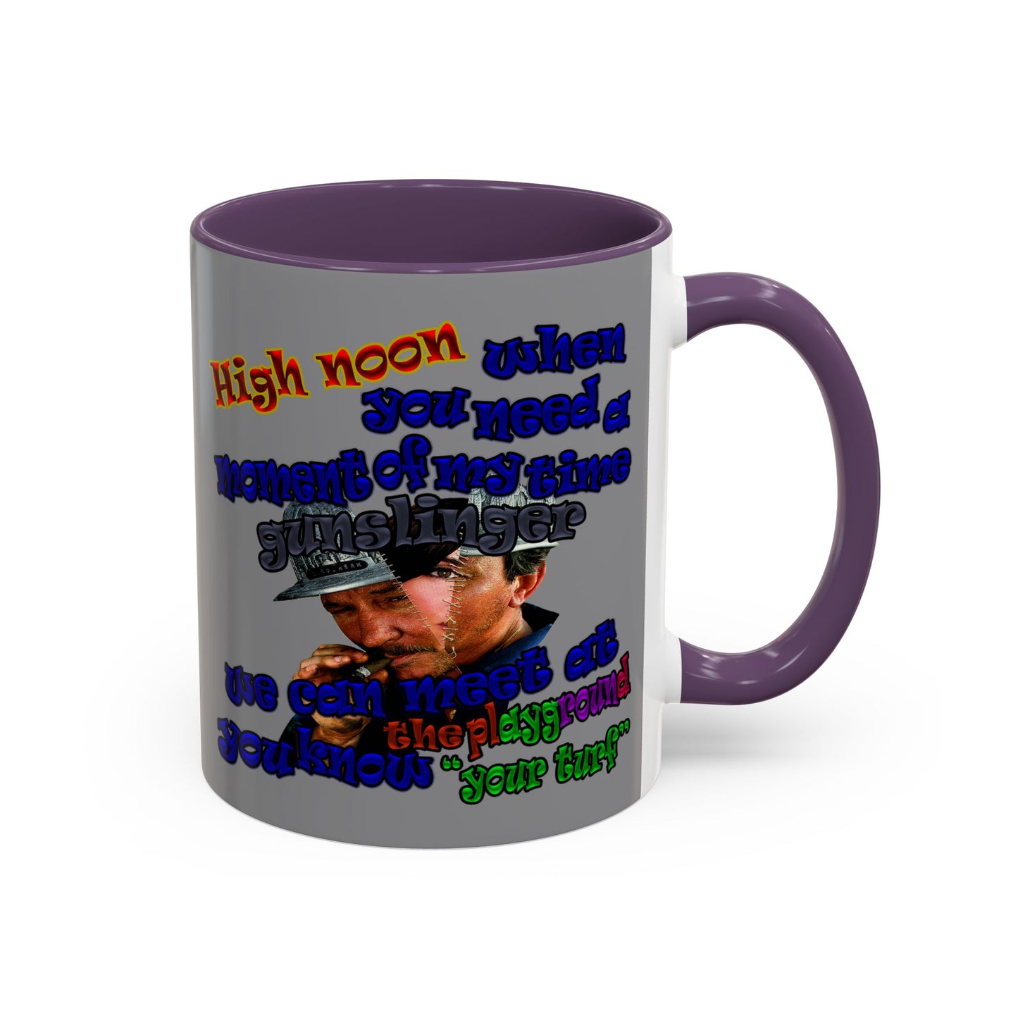 high noon - Accent Mug (grey)