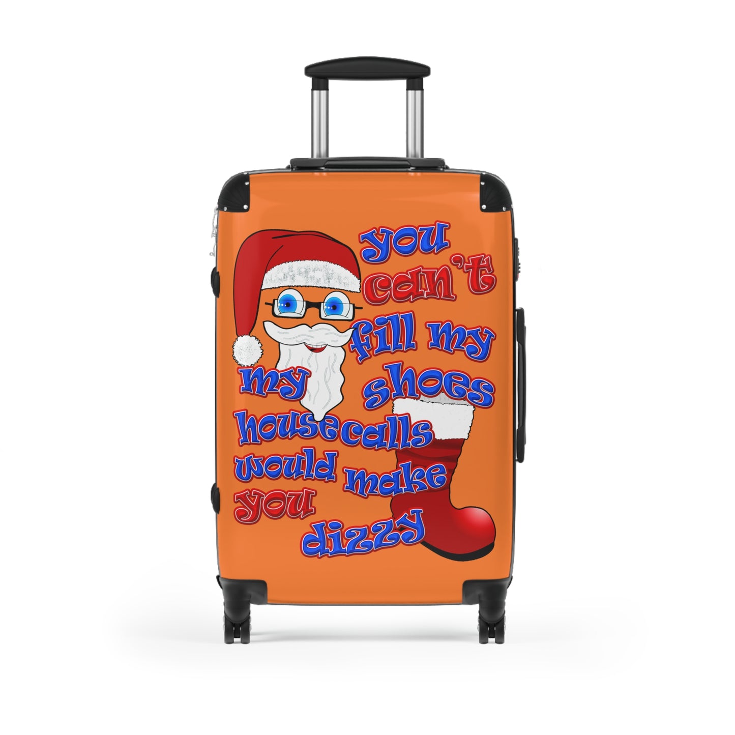 santa's shoes - Suitcase (crusta)