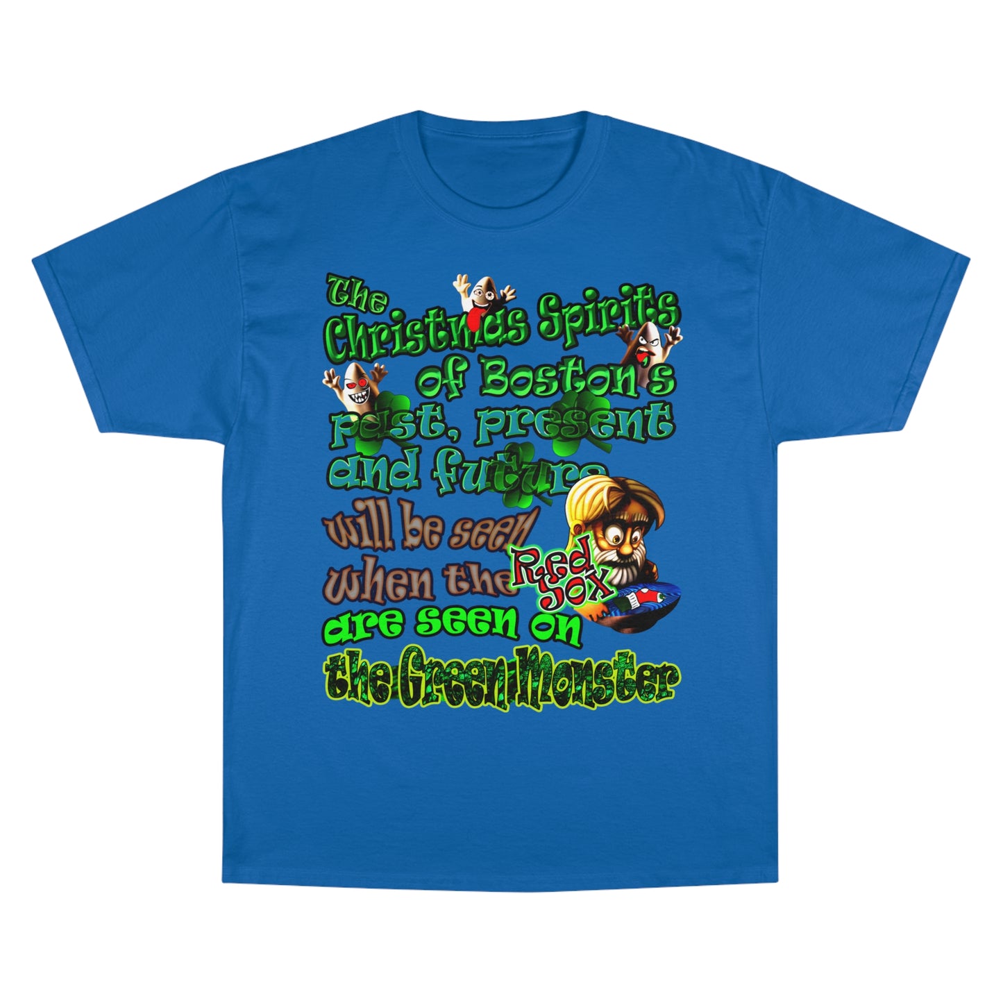christmas spirits of boston - Champion T-Shirt