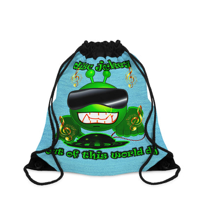 disc jockey - Drawstring Bag (faded blue)