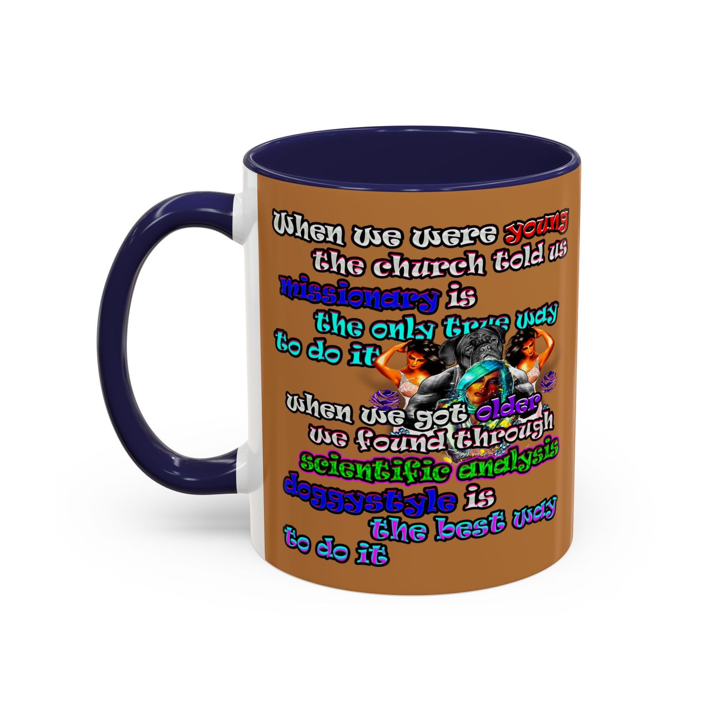 doggystyle - Accent Mug (light brown)