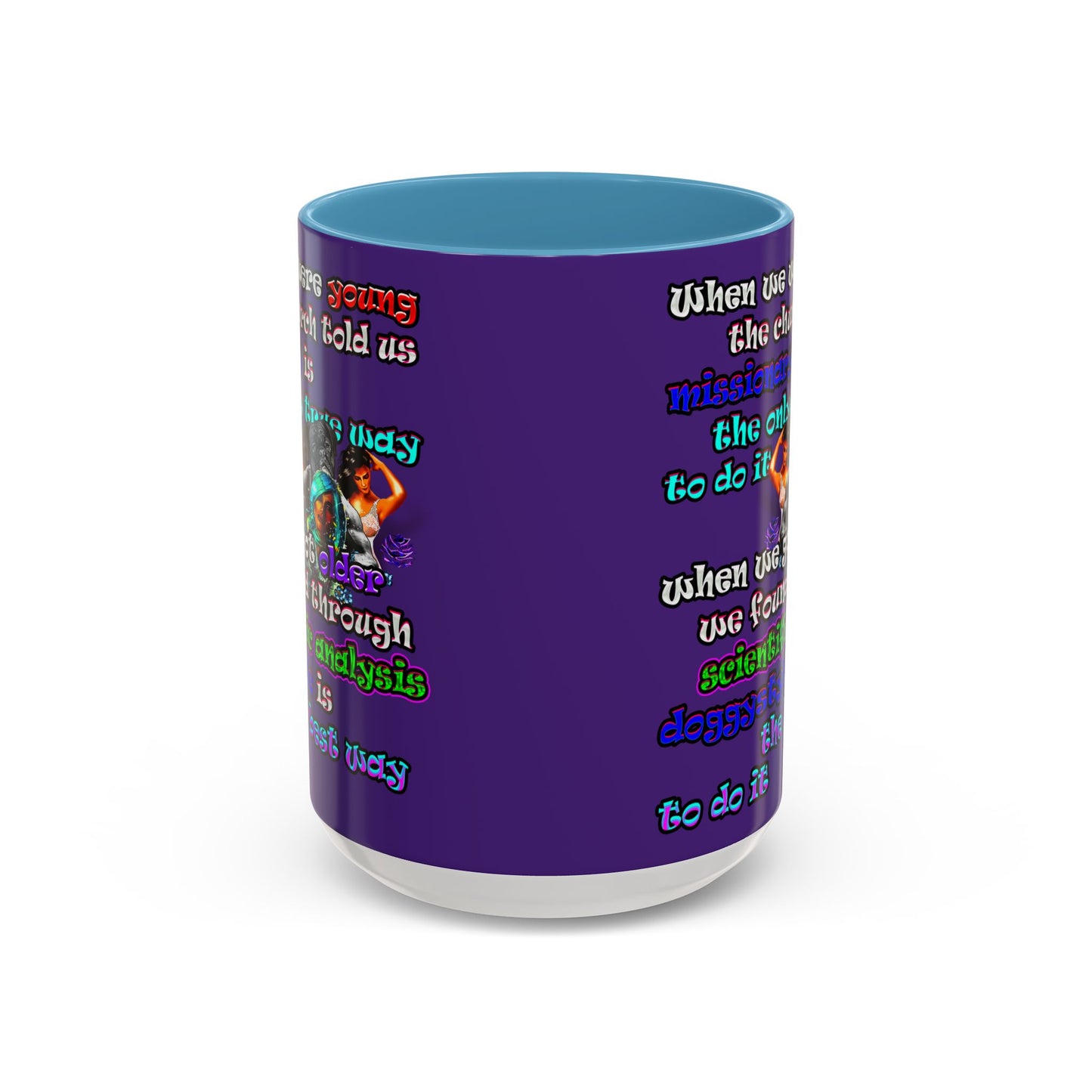 doggystyle - Accent Mug (purple)