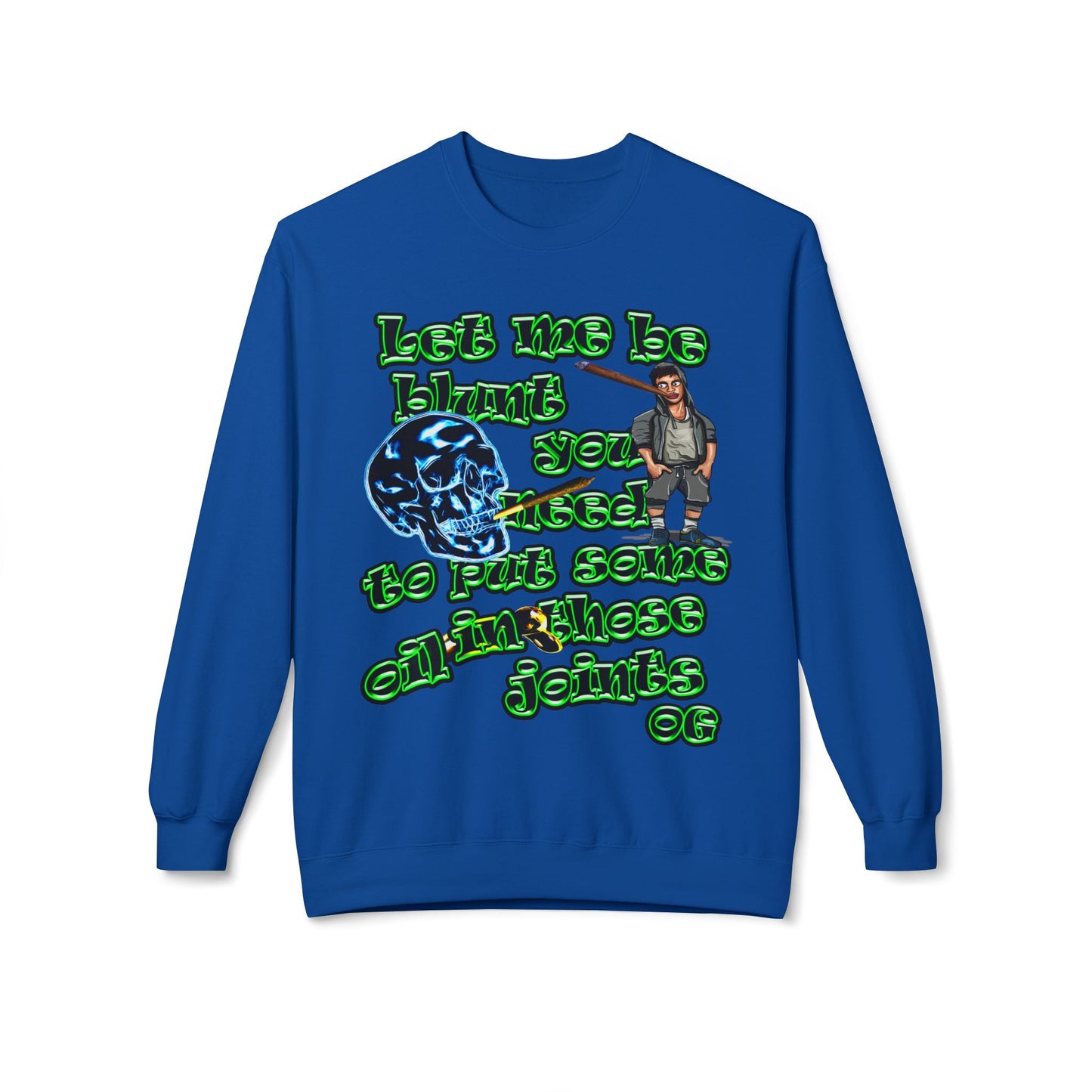 og - Unisex Midweight Softstyle Fleece Crewneck Sweatshirt