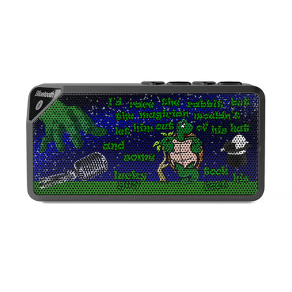 turtle race - Jabba Bluetooth Speaker ('snoops' background)