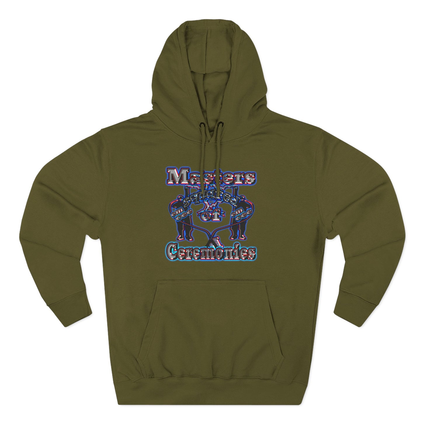 em cee squared - Three-Panel Fleece Hoodie