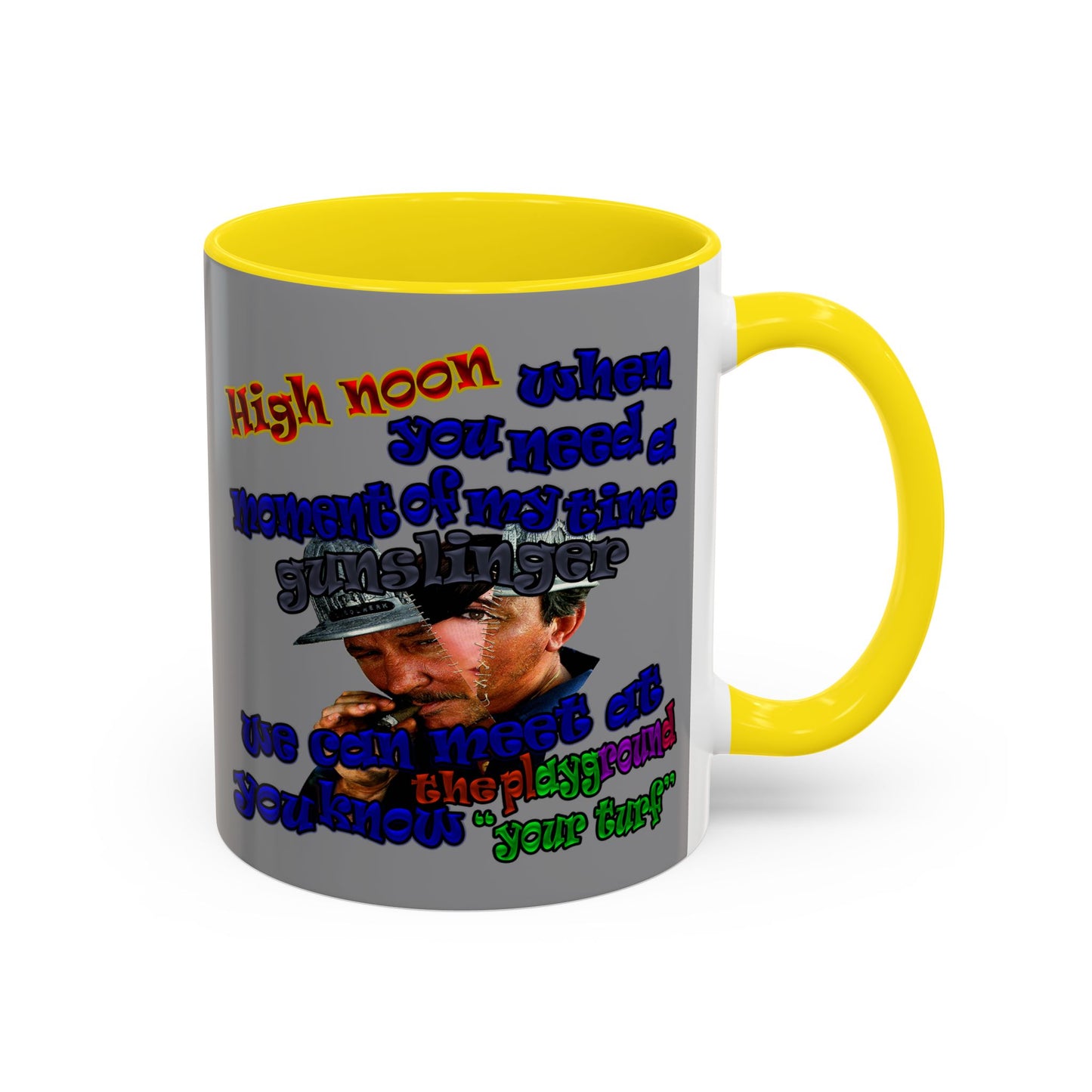 high noon - Accent Mug (grey)