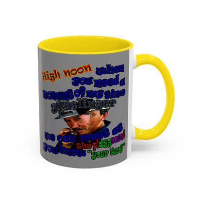 high noon - Accent Mug (grey)