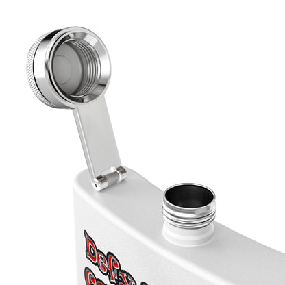 defy conquer reach - Stainless Steel Flask