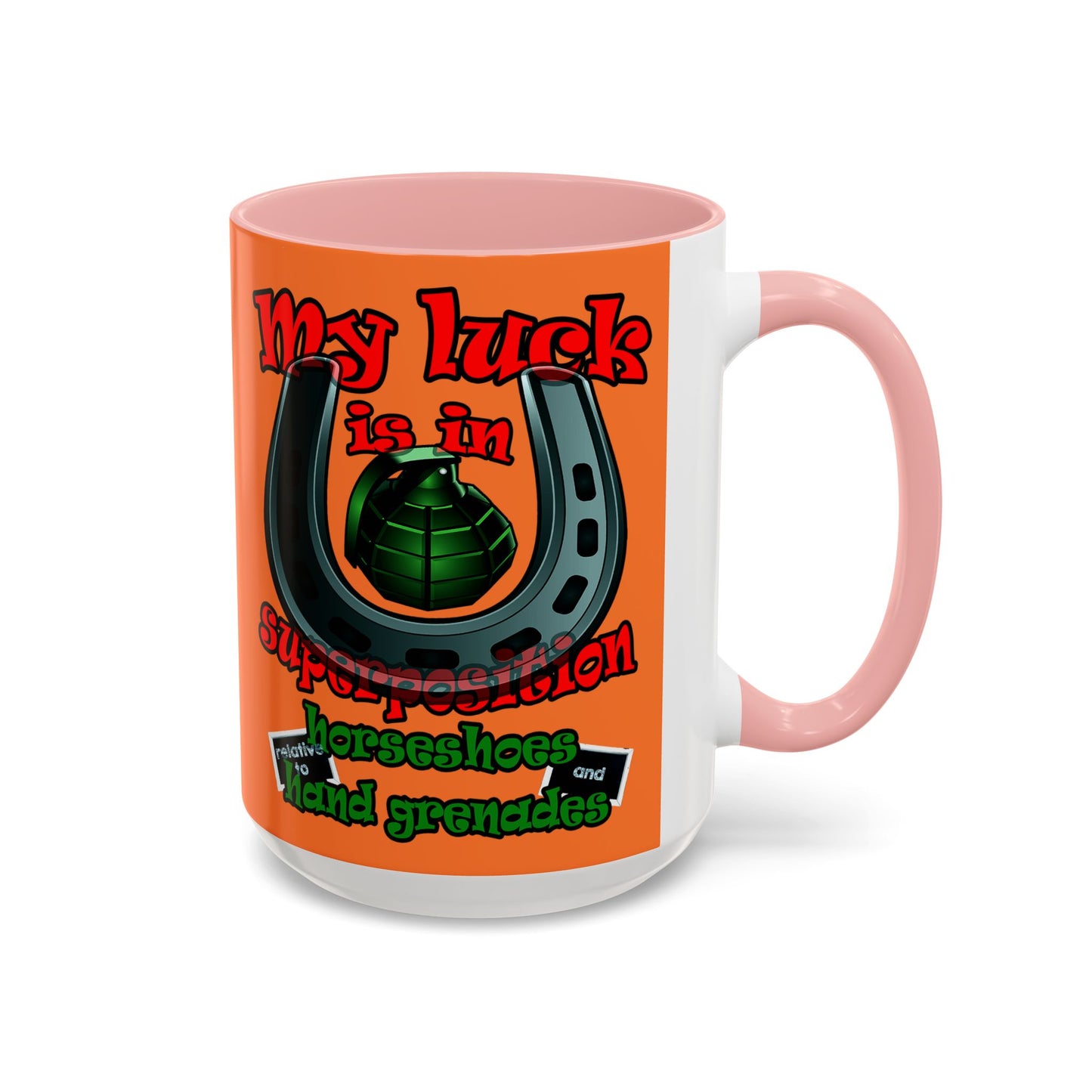 my luck - Accent Mug (crusta)