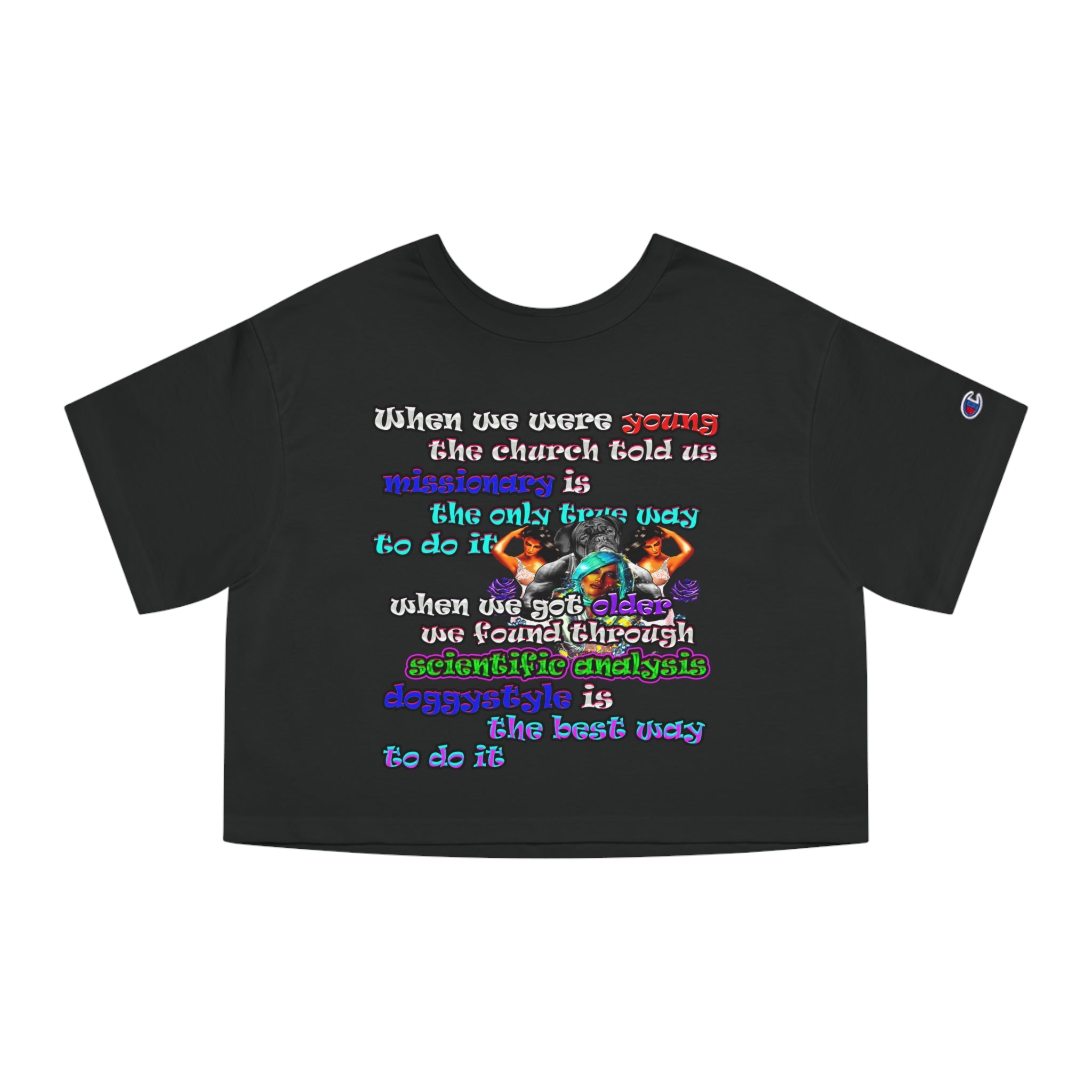 doggystyle - Champion Women's Heritage Cropped T-Shirt