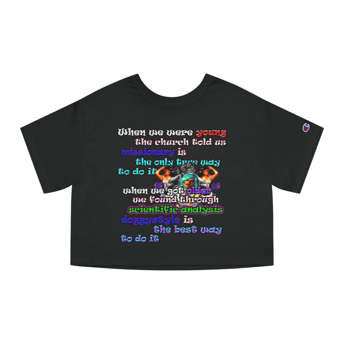 doggystyle - Champion Women's Heritage Cropped T-Shirt