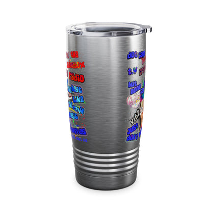 drop the beat - Ringneck Tumbler, 20oz