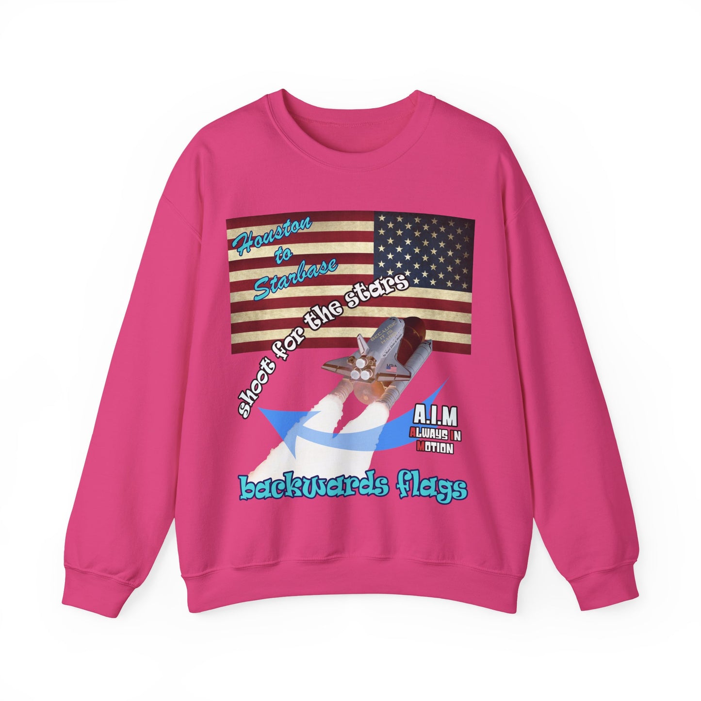 shoot for the stars - Unisex Heavy Blend™ Crewneck Sweatshirt