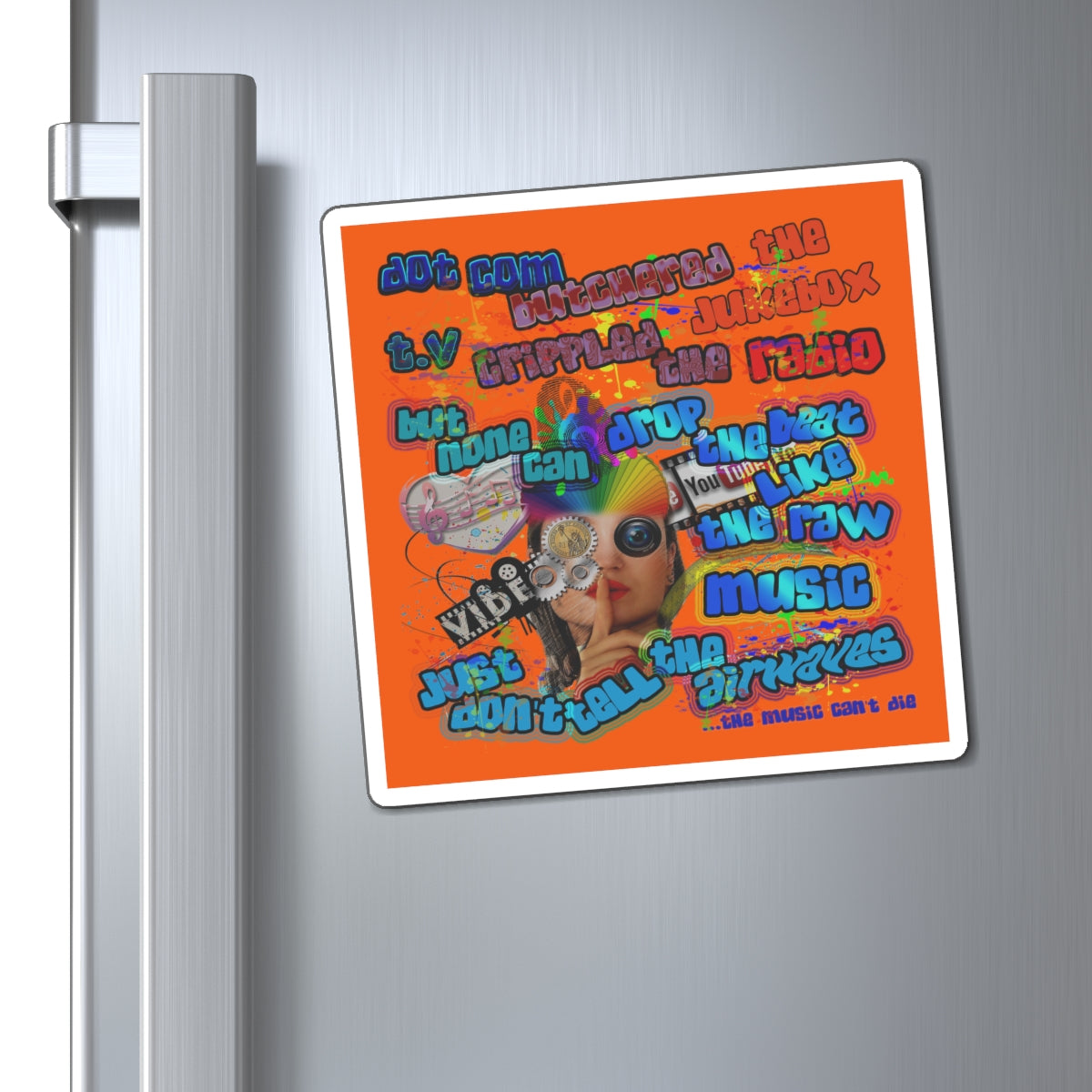 drop the beat - Magnets - (orange)