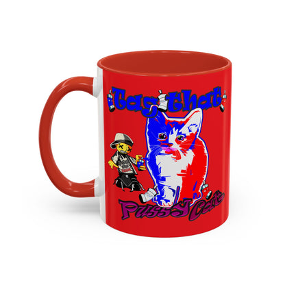tag that - Accent Mug (red)