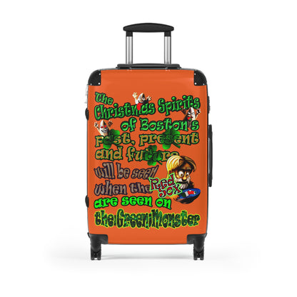 christmas spirits of boston - Suitcase (orange)