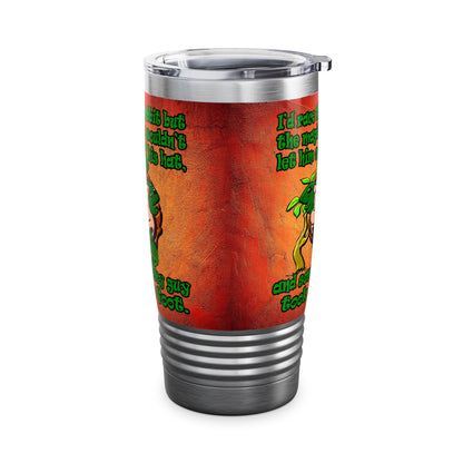 turtle race - Ringneck Tumbler, 20oz (burnt orange)
