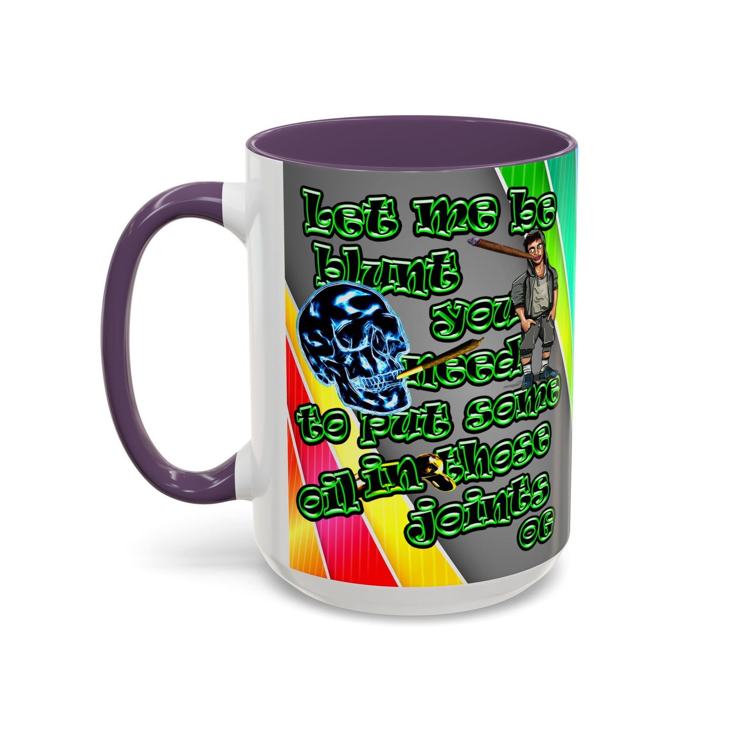 og - Accent Mug (rainbow split)