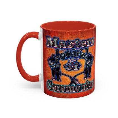 em cee squared - Accent Mug (burnt orange)