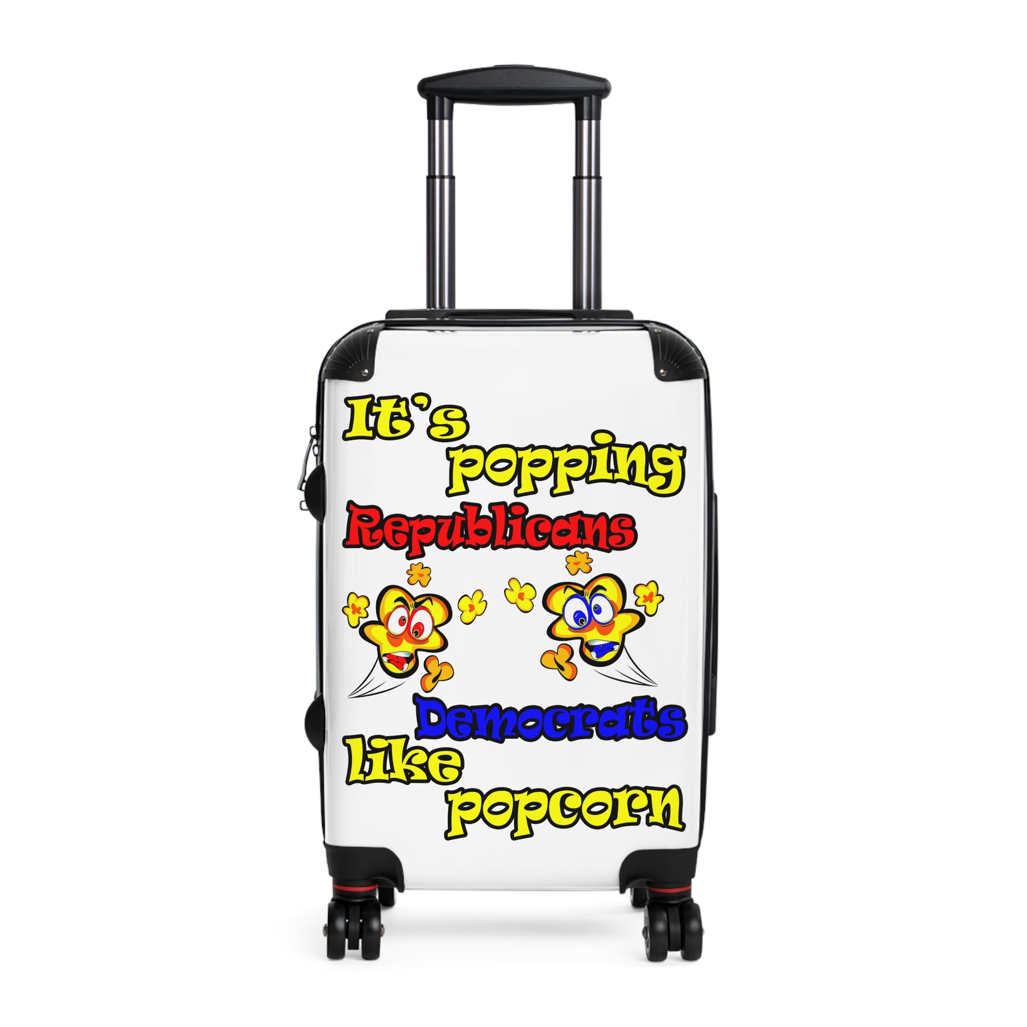 popping like popcorn - Suitcase (white)