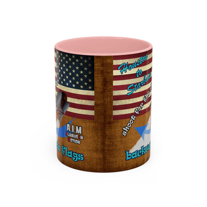 shoot for the stars - Accent Mug (brown papyrus)