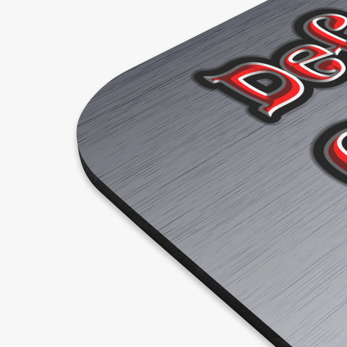 defy conquer reach - Mouse Pad (Rectangle) (brushed nickel)