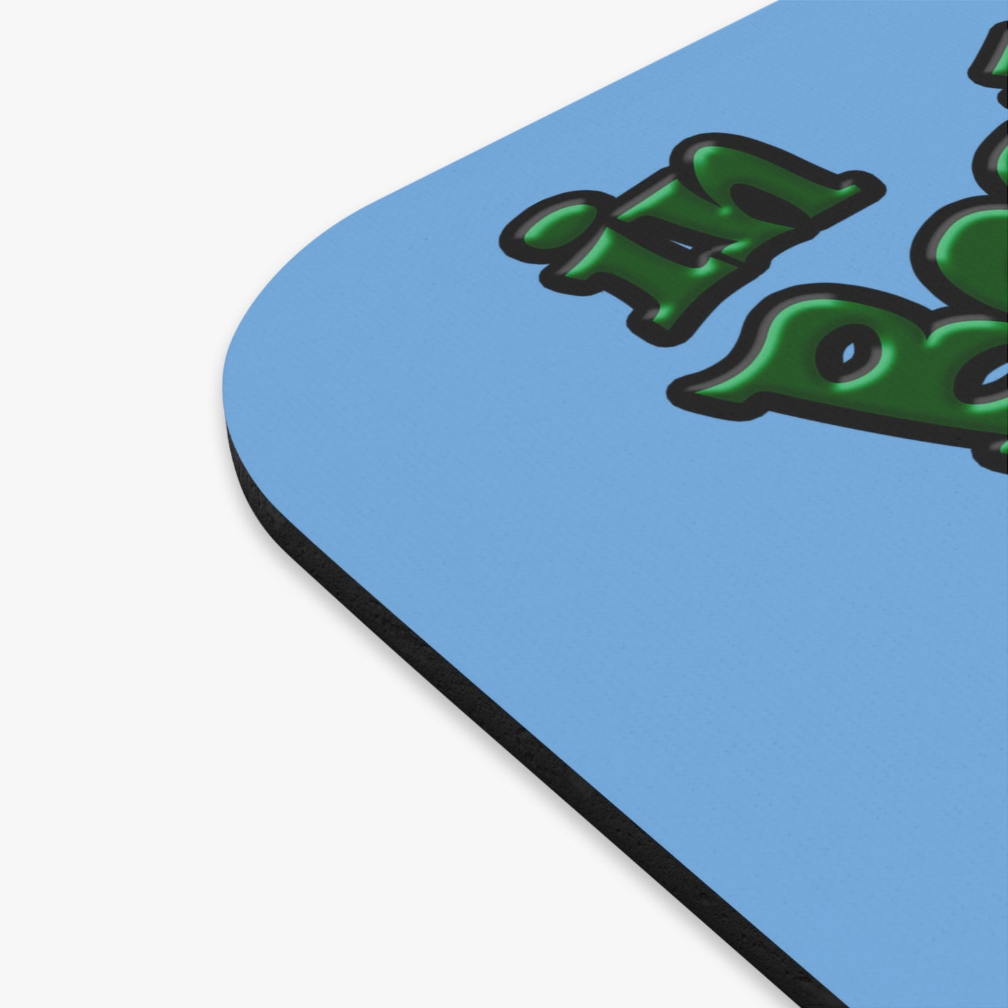 celtics logo - Mouse Pad (Rectangle) (light blue)
