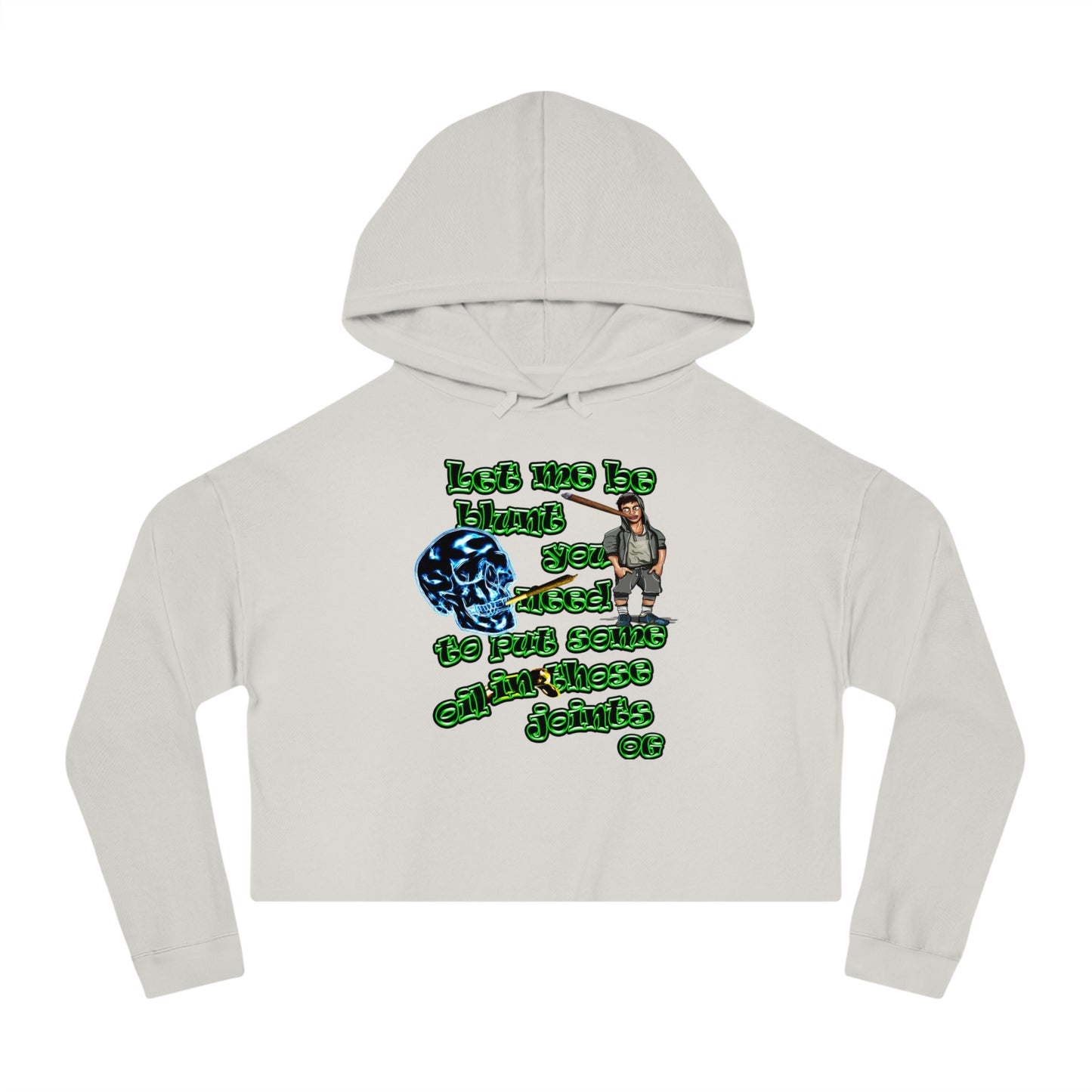og - Women’s Cropped Hooded Sweatshirt