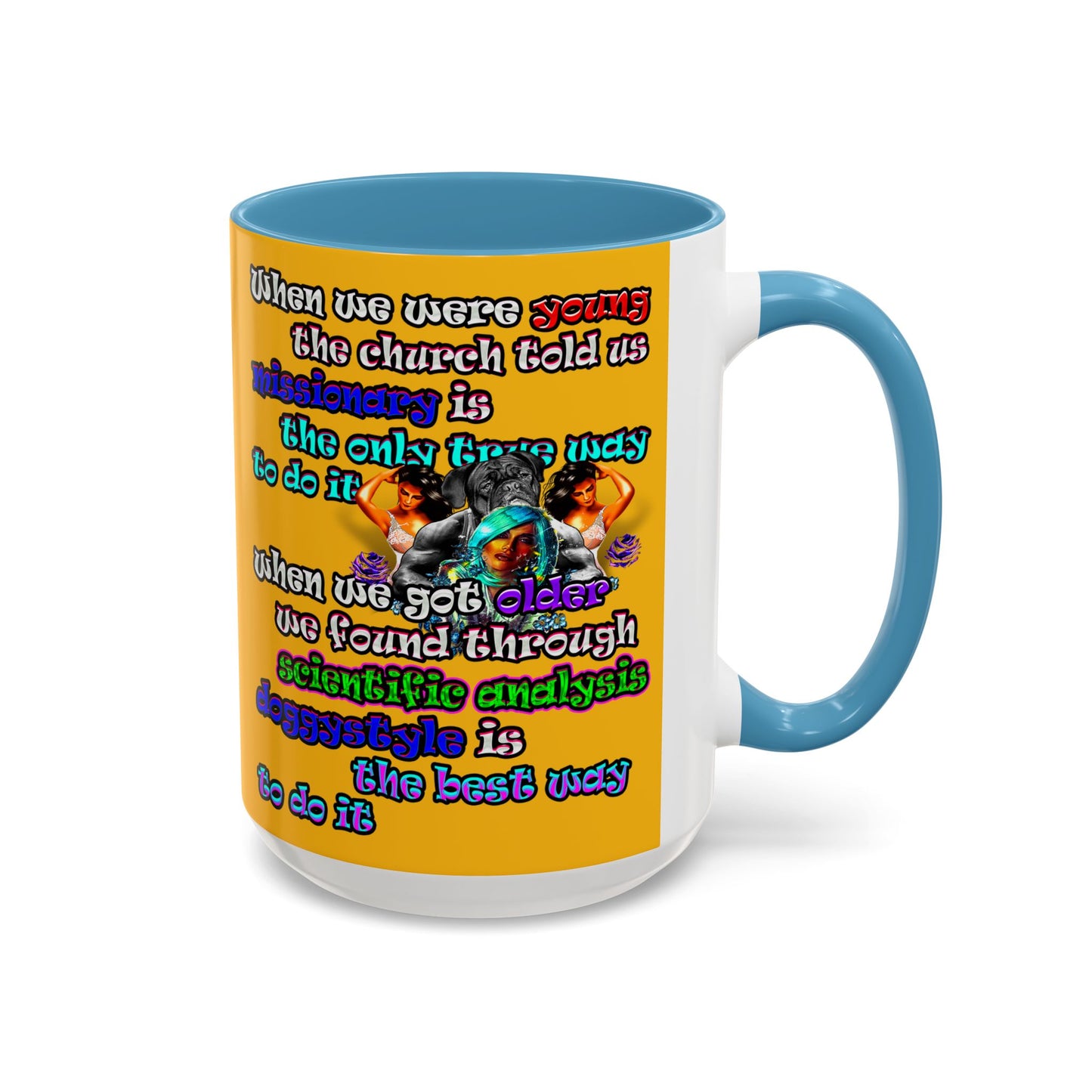 doggystyle - Accent Mug (yellow)