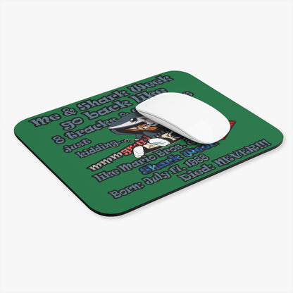 shark week - Mouse Pad (Rectangle) - (dark green)
