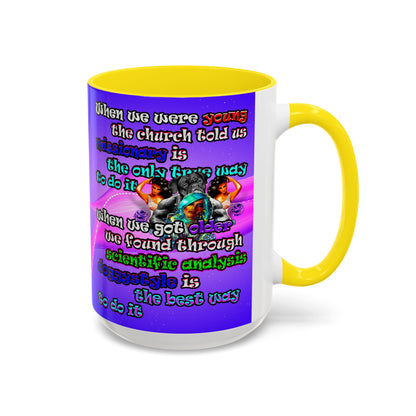 doggystyle - Accent Mug (purple-pink wave)