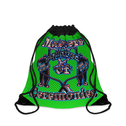 em cee squared - Drawstring Bag (logo green)