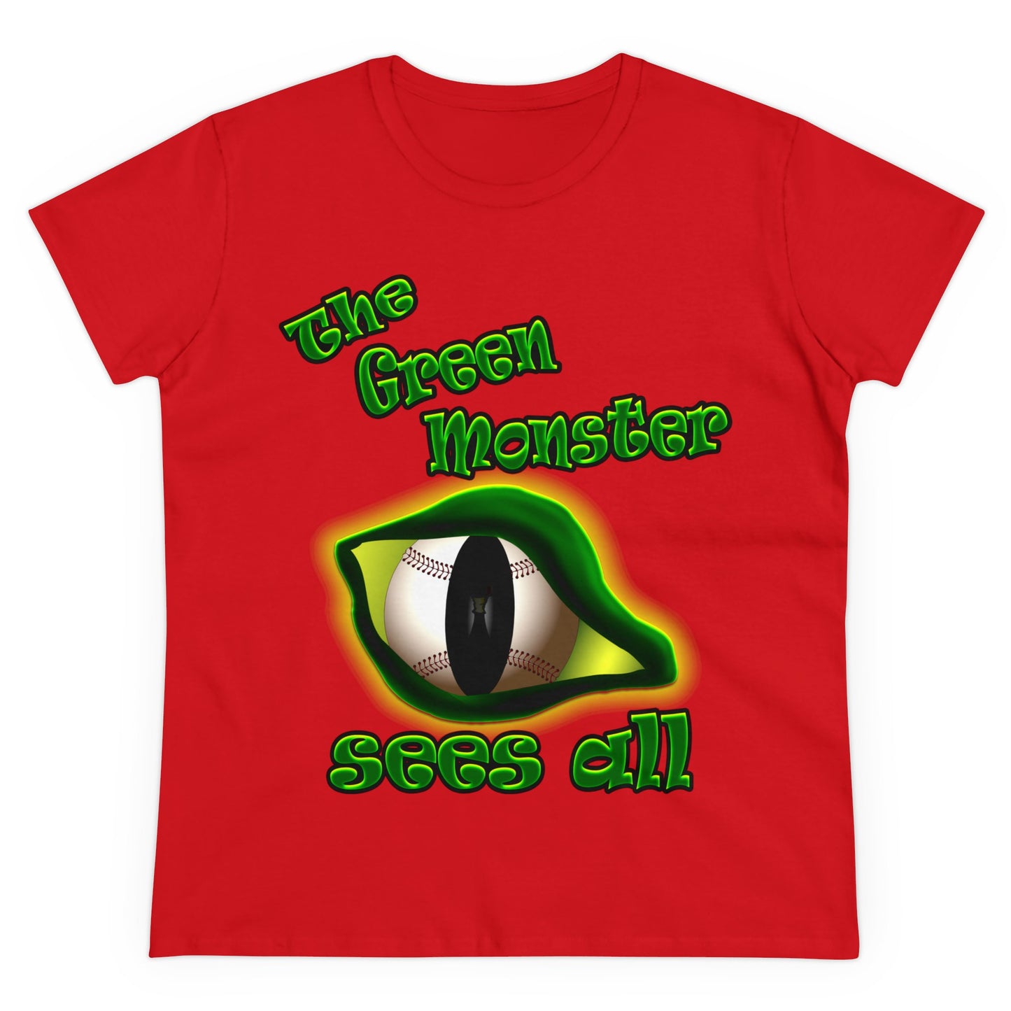 green monster - Women's Midweight Cotton Tee