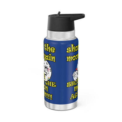 shoot the moon again - Gator Tumbler, 32oz (dark blue)