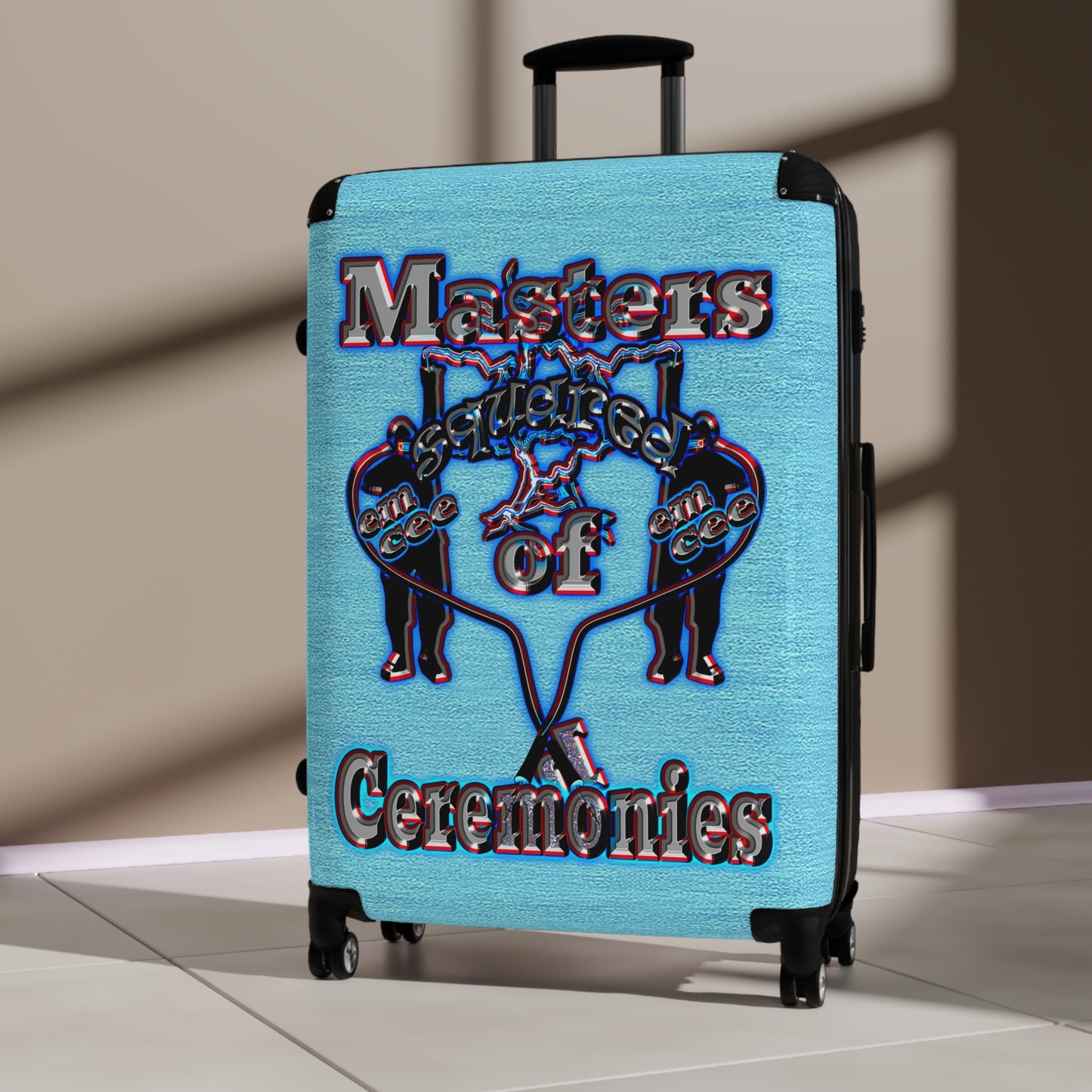 em cee squared - Suitcase (faded blue)